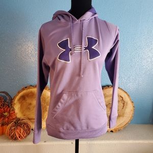 Under Armor purple hoodie SZ SM